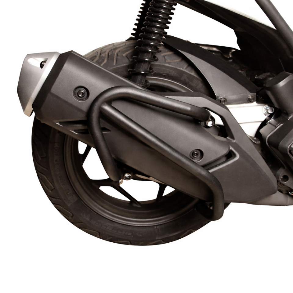 Goup Moto Honda PCX 125 2021-2026 Egzoz Koruma Demiri Siyah