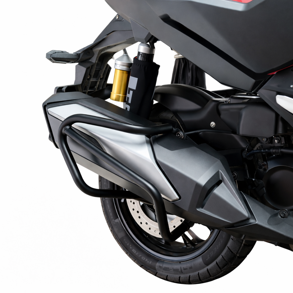 Goup Moto Honda ADV 350 2025-2026 Egzoz Koruma Demiri Siyah