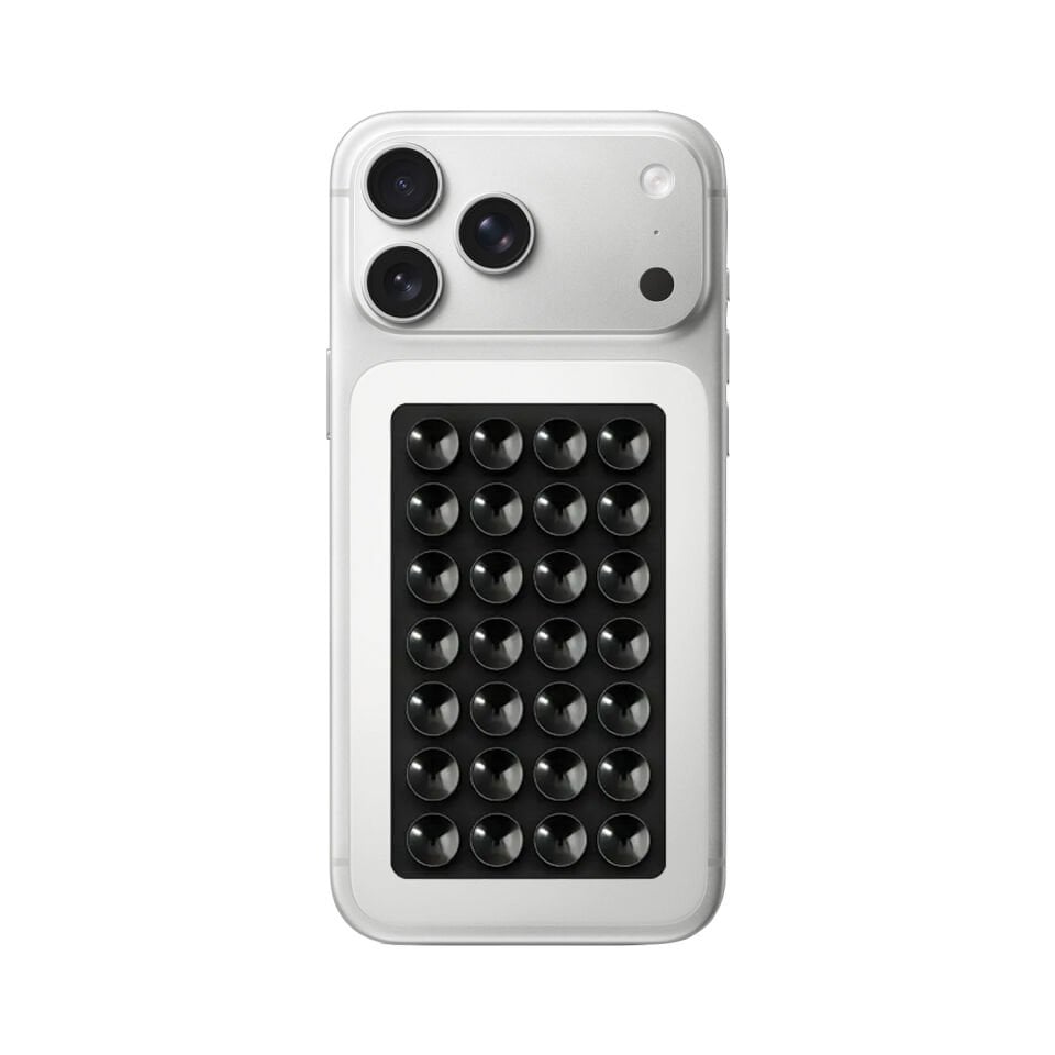 Goup Moto GTT001 5.5X9.5cm Silikon Vantuzlu Telefon Tutucu 2 Adet Siyah