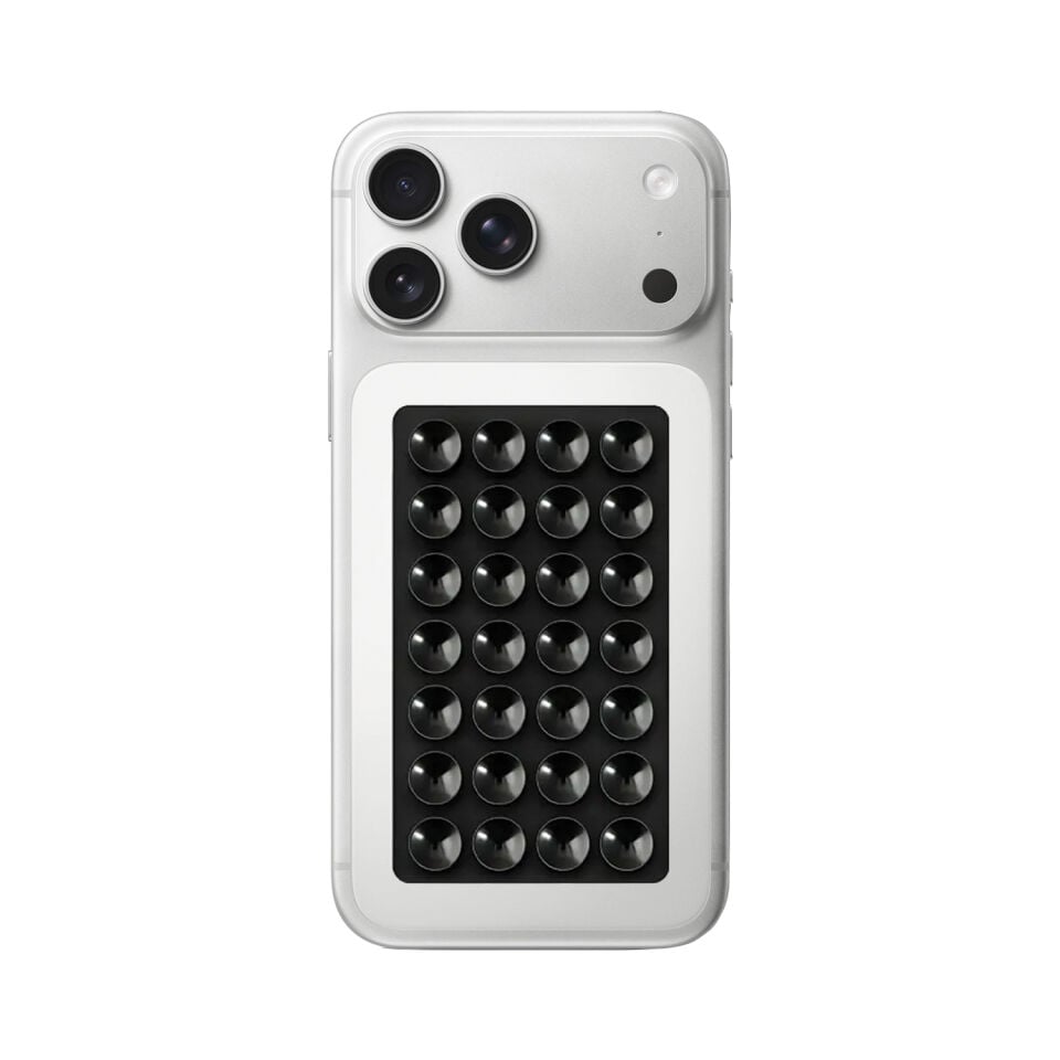 Goup Moto GTT001 5.5X9.5cm Silikon Vantuzlu Telefon Tutucu 2 Adet Siyah