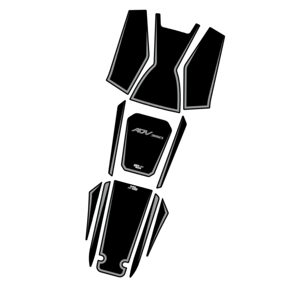 Goup Moto Honda ADV 350 2023-2026 Damlasız Tank Pad Gri
