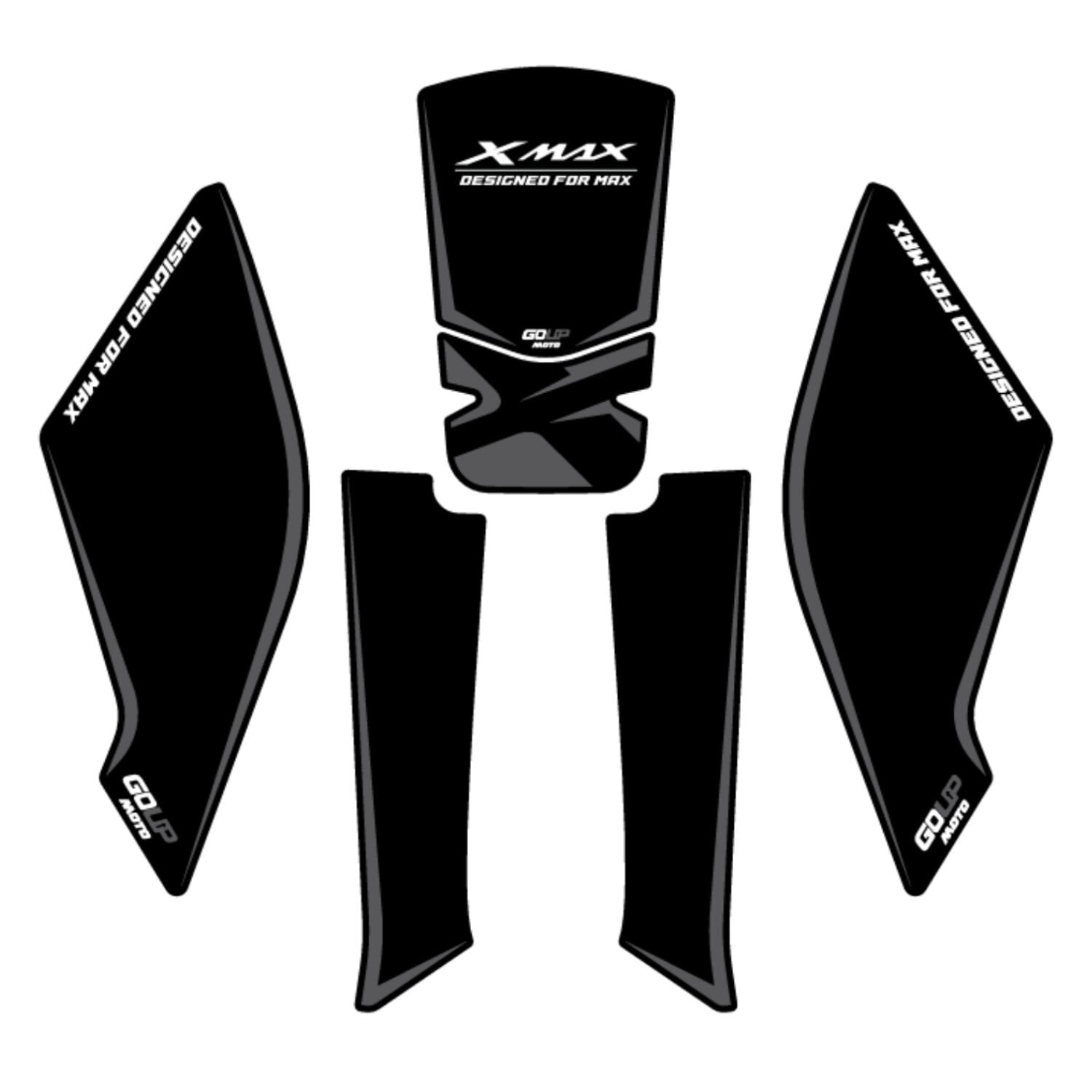 Goup Moto Yamaha XMAX 2023-2026 Damlasız Tank Pad Gri