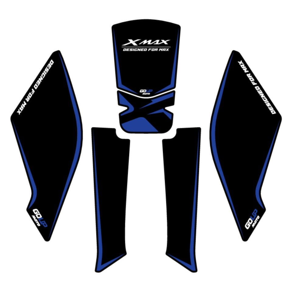 Goup Moto Yamaha XMAX 2023-2026 Damlasız Tank Pad Mavi