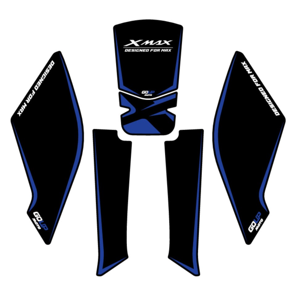 Goup Moto Yamaha XMAX 2023-2026 Damlasız Tank Pad Mavi