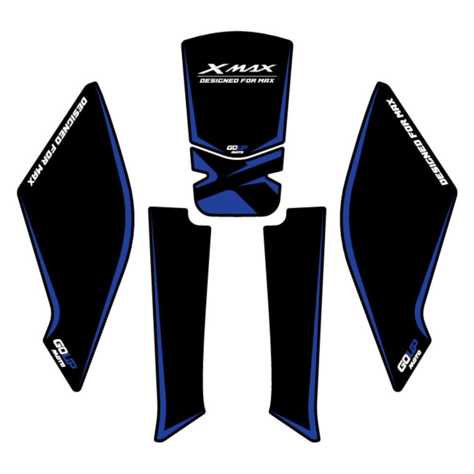 Goup Moto Yamaha XMAX 2023-2026 Damlasız Tank Pad Mavi