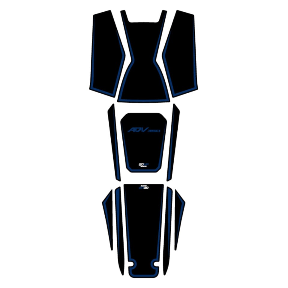 Goup Moto Honda ADV 350 2023-2026 Damlasız Tank Pad Mavi