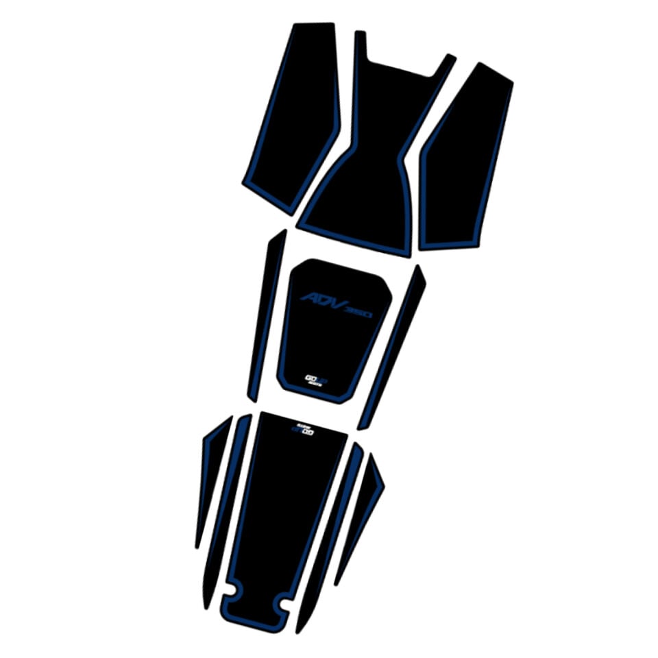 Goup Moto Honda ADV 350 2023-2026 Damlasız Tank Pad Mavi