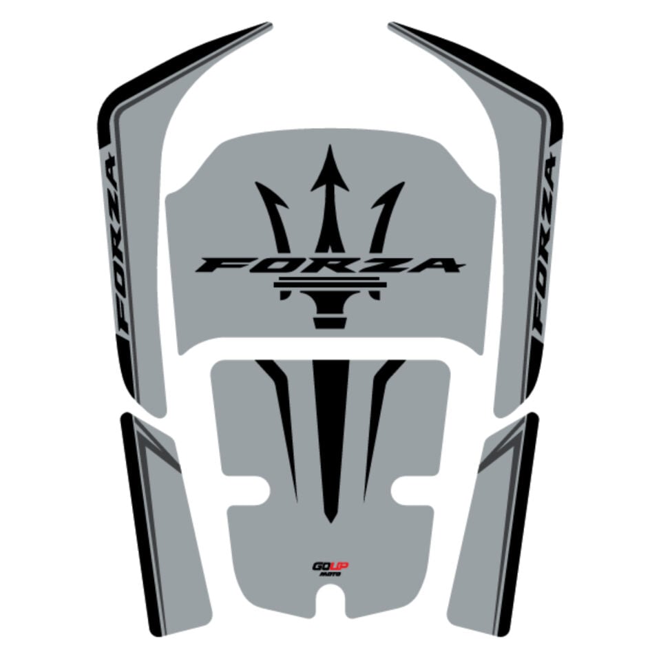 Goup Moto Honda Forza 250 2018-2026 Damlasız Tank Pad Nardo Gri