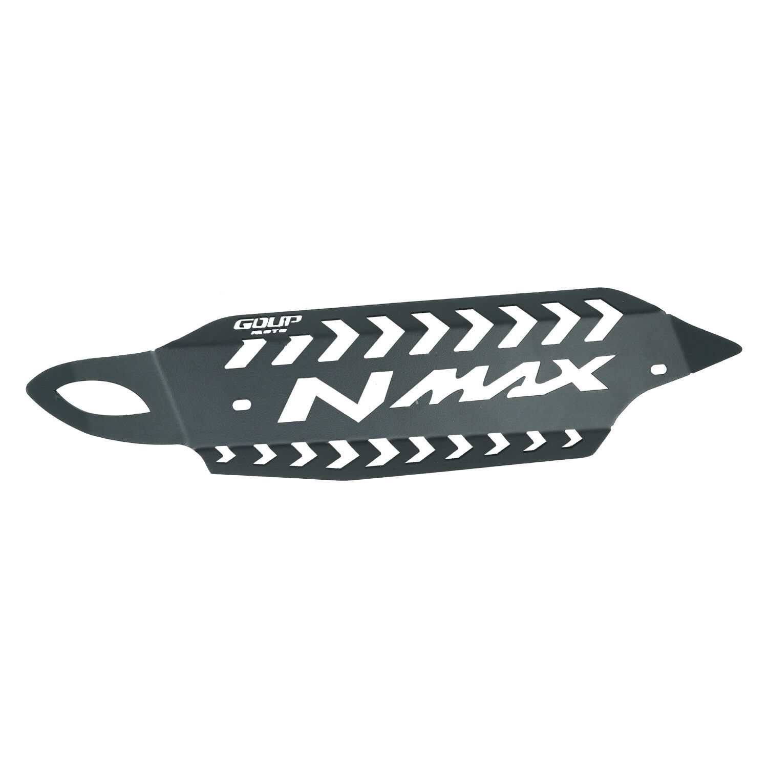 Goup Moto Yamaha NMAX 125 / 155 2021-2026 Spor Egzoz Koruma Kapağı Siyah