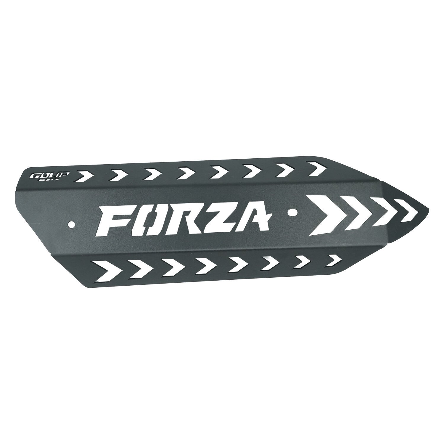 Goup Moto Honda Forza 250 2018-2020 Egzoz Koruma Kapağı Siyah