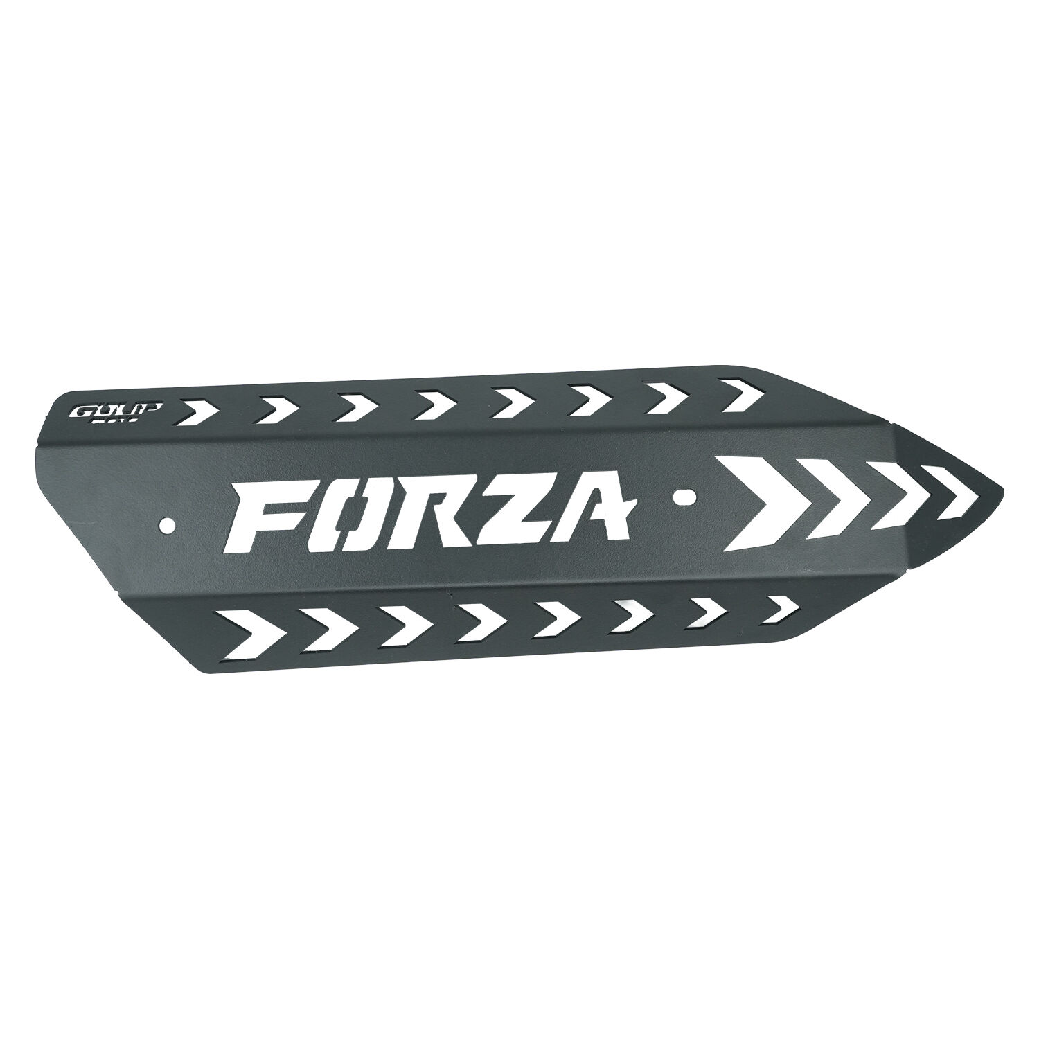 Goup Moto Honda Forza 250 2018-2020 Egzoz Koruma Kapağı Siyah