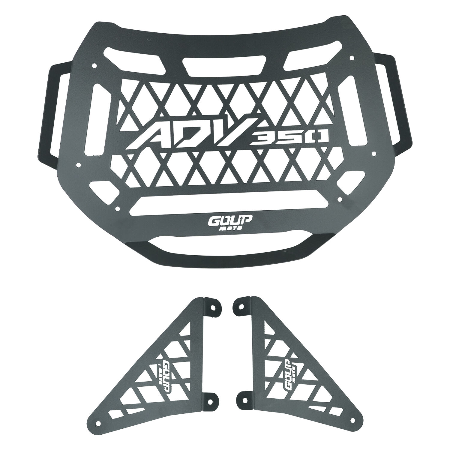 Goup Moto Honda ADV 350 2023-2026 Çanta Üstü Demiri Siyah