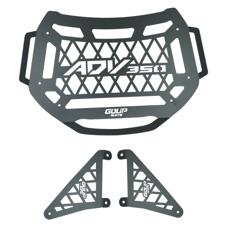 Goup Moto Honda ADV 350 2023-2026 Çanta Üstü Demiri Siyah