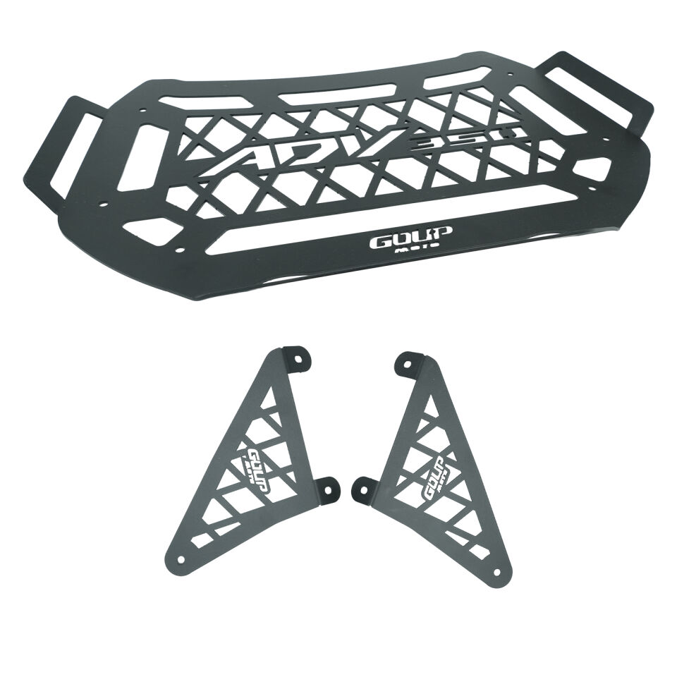 Goup Moto Honda ADV 350 2023-2026 Çanta Üstü Demiri Siyah
