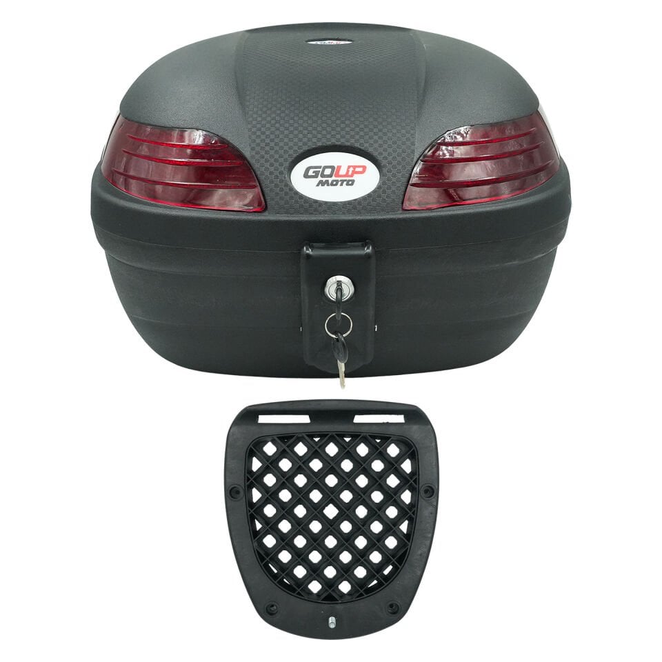 Goup Moto Universal 33 lt Plastik Motosiklet Çantası Siyah