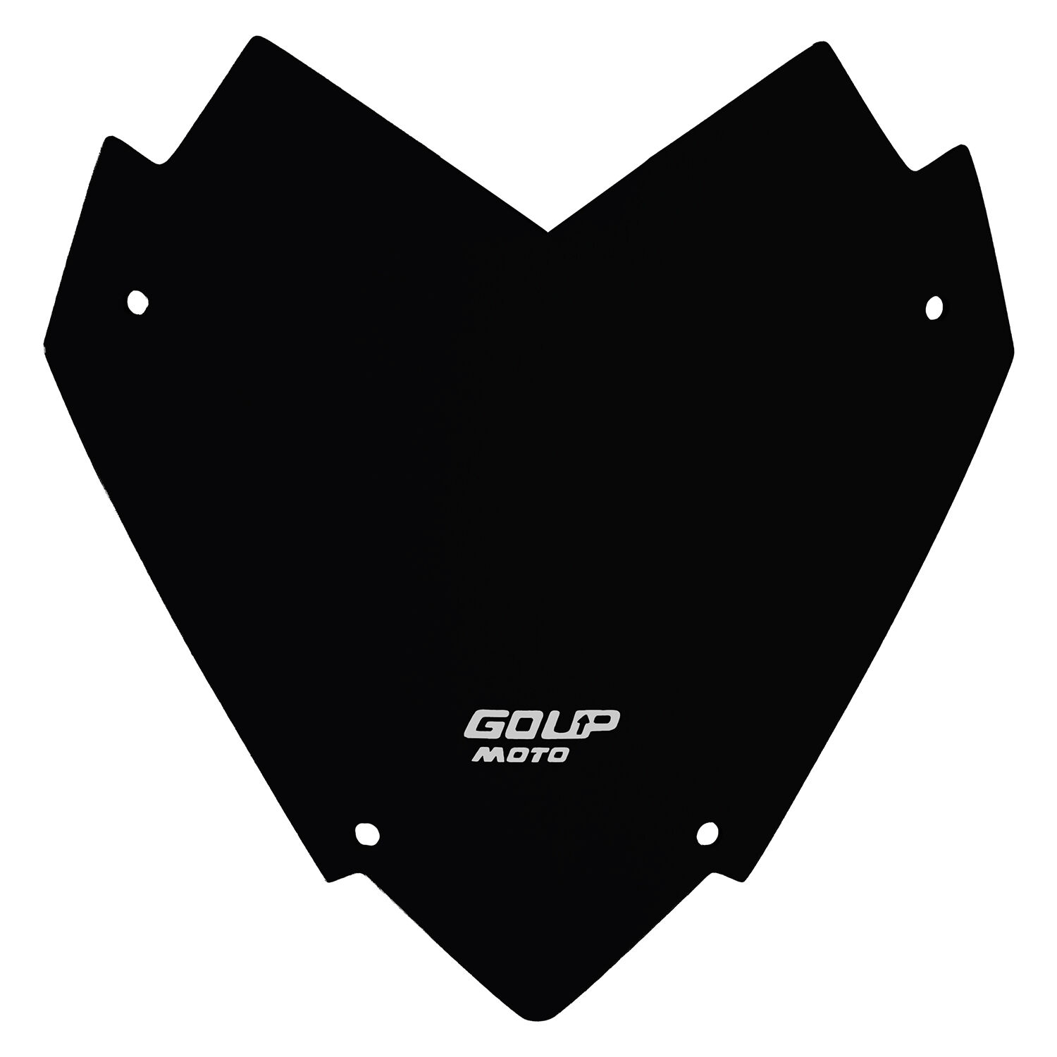 Goup Moto Yamaha XMAX 2018-2023 Spor Ön Cam Siyah