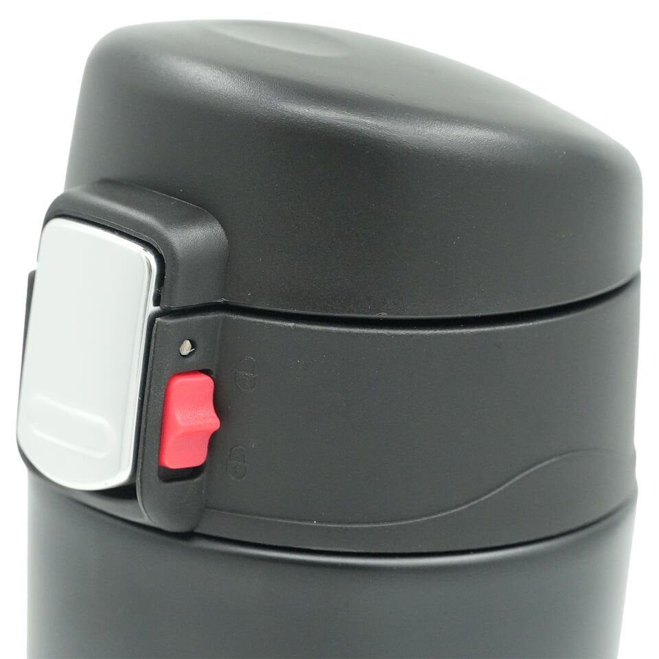 Goup Moto GTRM001 450 ml Çift Cidarlı Vakumlu Paslanmaz Çelik Termos Siyah